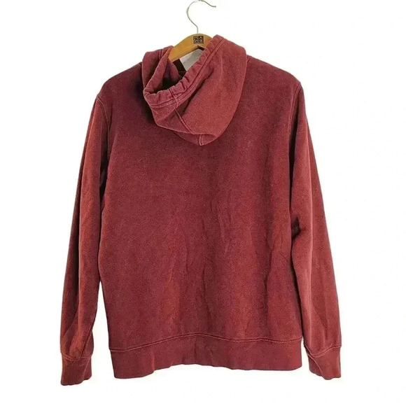 The North Face Maroon Hoodie Sweatshirt Women's Size M - Picture 3 of 6